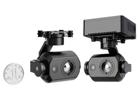 W70微型三軸雙光陀螺穩定吊艙 W70微型三軸雙光陀螺穩定吊艙